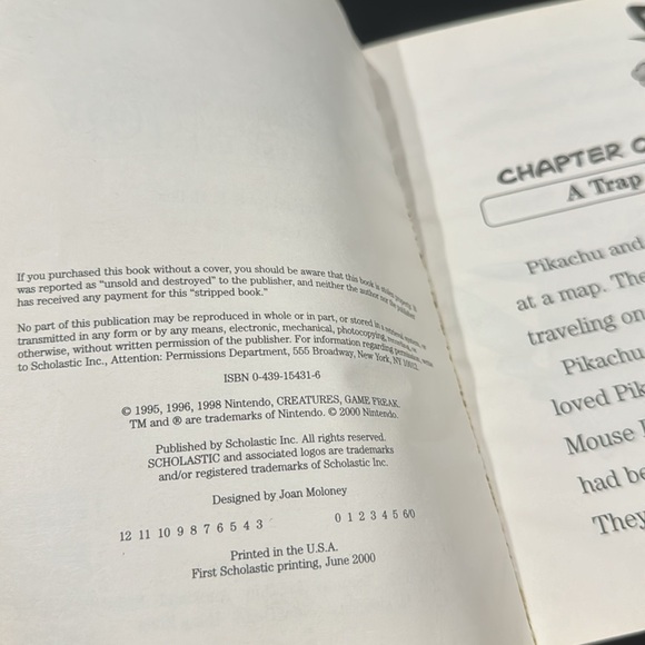 Pokémon Junior #5: Two of a Kind - Scholastic Paperback Novel - Picture 4 of 7